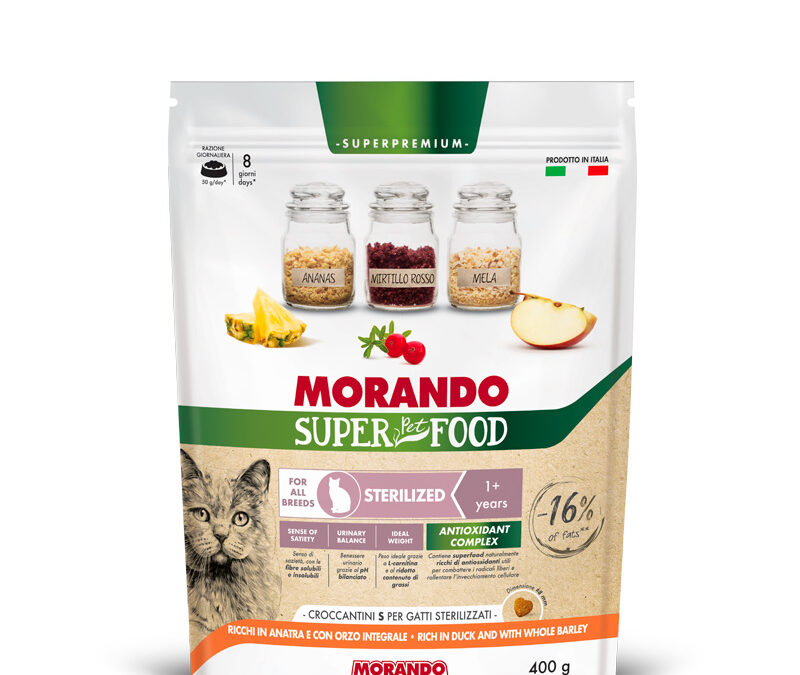 STERILIZED Ricchi in Anatra e con Orzo Integrale