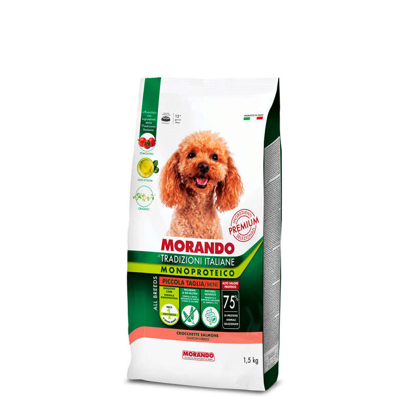 ADULT MINI MONOPROTEICO – CROCCHETTE SALMONE